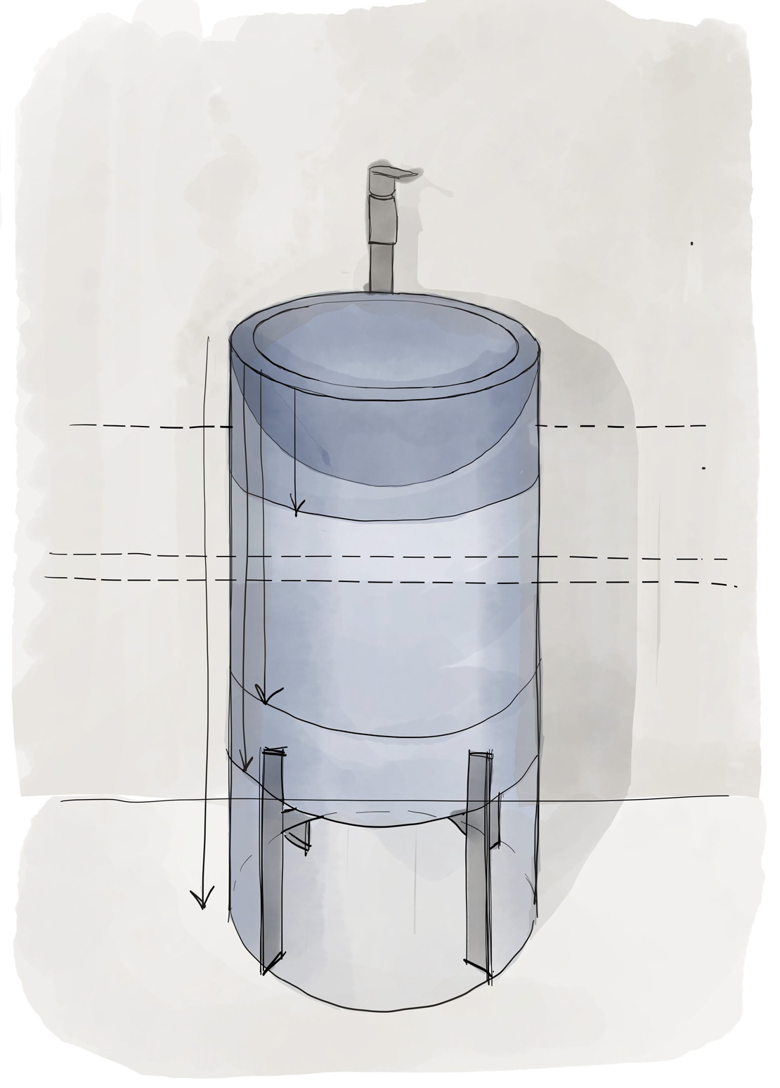 Waschbecken Jupiter